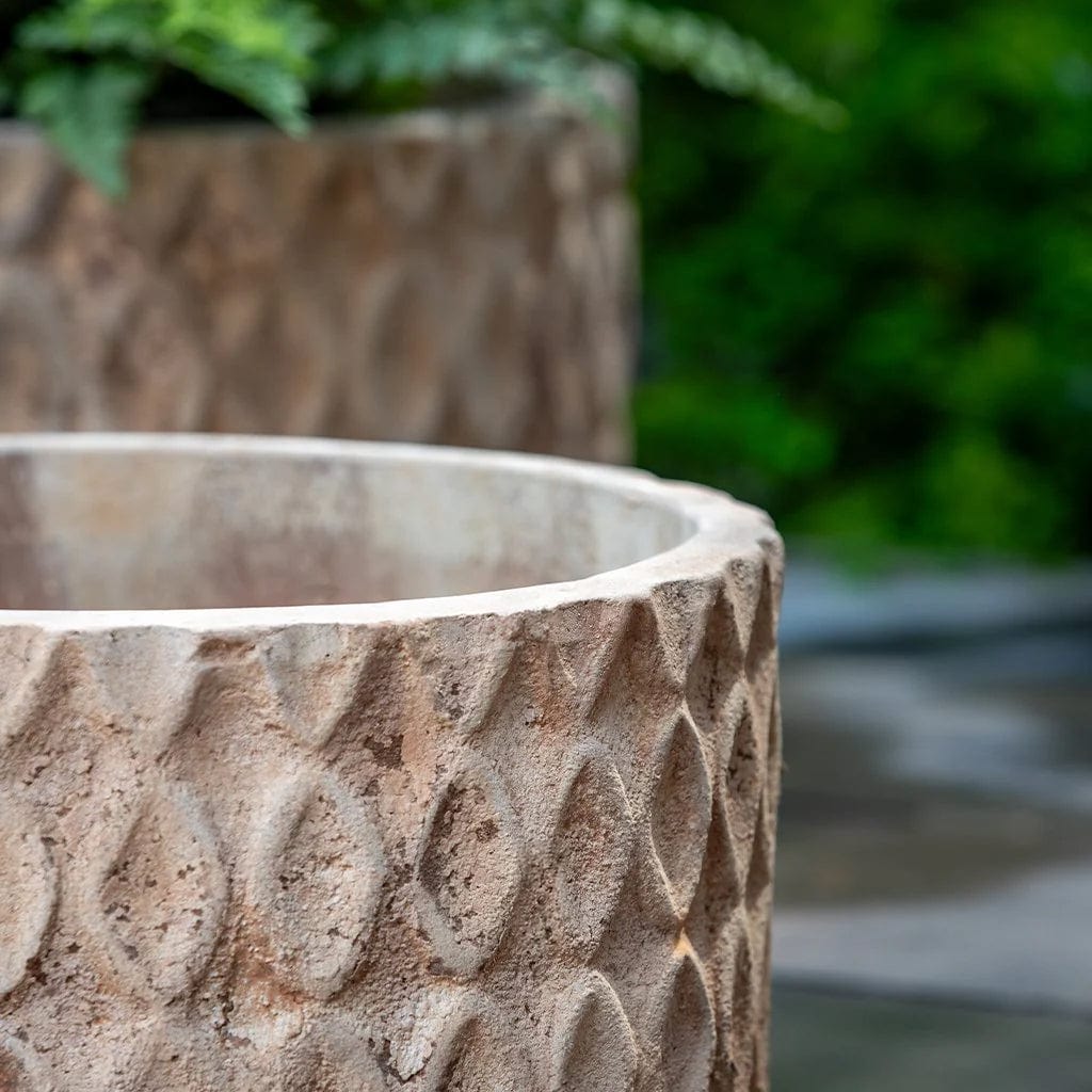 Oriel Planter Low Nested Set of 3 | Terra Cotta Collection
