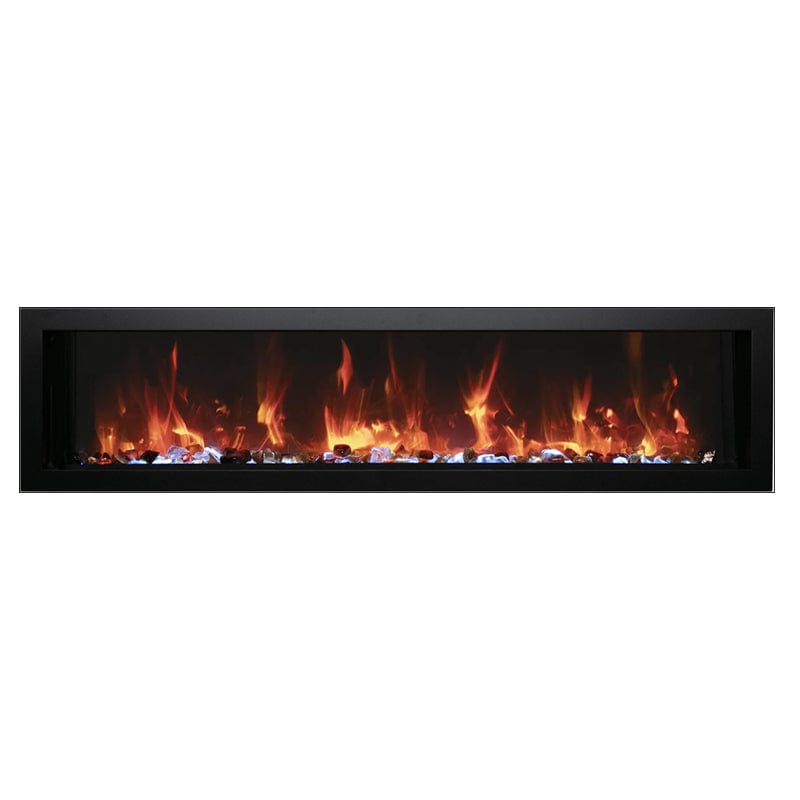 Amantii Panorama BI 72" Slim Smart Indoor | Outdoor Electric Fireplace