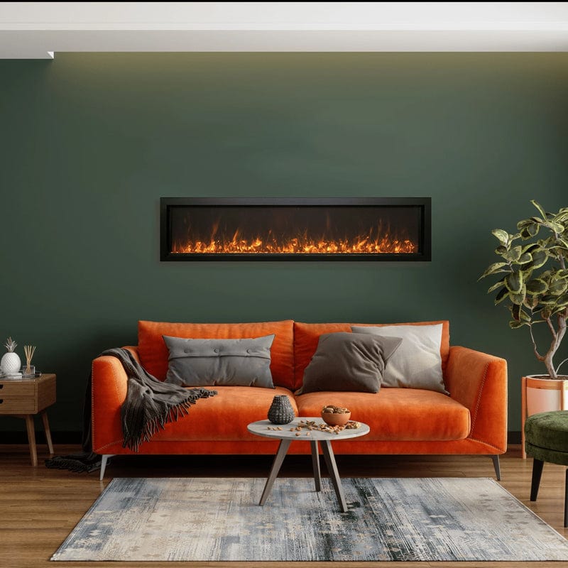Amantii Panorama BI 88" Slim Smart Indoor | Outdoor Electric Fireplace