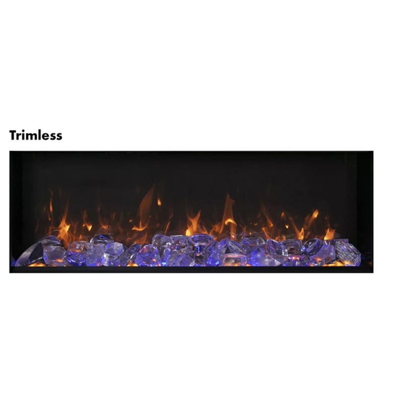 Amantii Panorama BI 72" Slim Smart Indoor | Outdoor Electric Fireplace