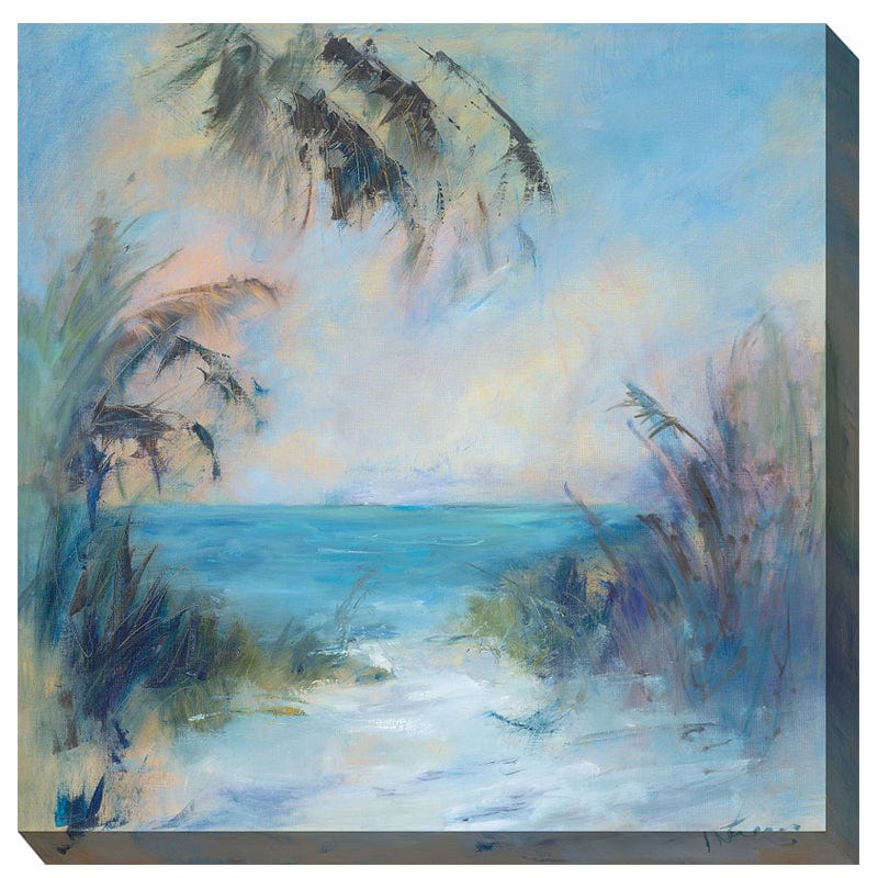 Paradise Path Outdoor Canvas Art