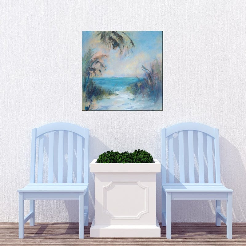 Paradise Path Outdoor Canvas Art