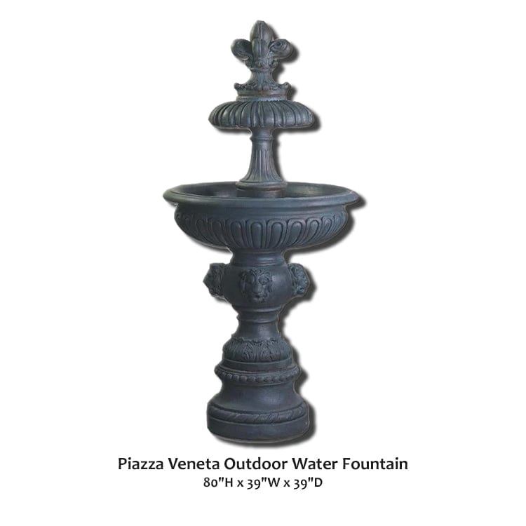 Piazza Veneta Outdoor Water Fountain