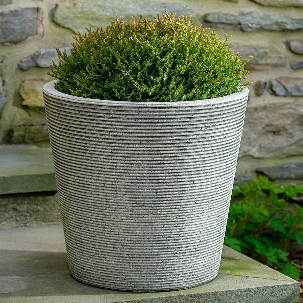 Pimlico Ridged Cast Stone Planter