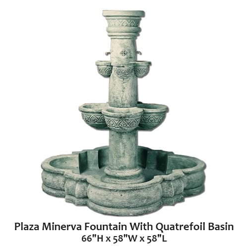 Giannini Garden Plaza Minerva Fountain - Thumbnail 4