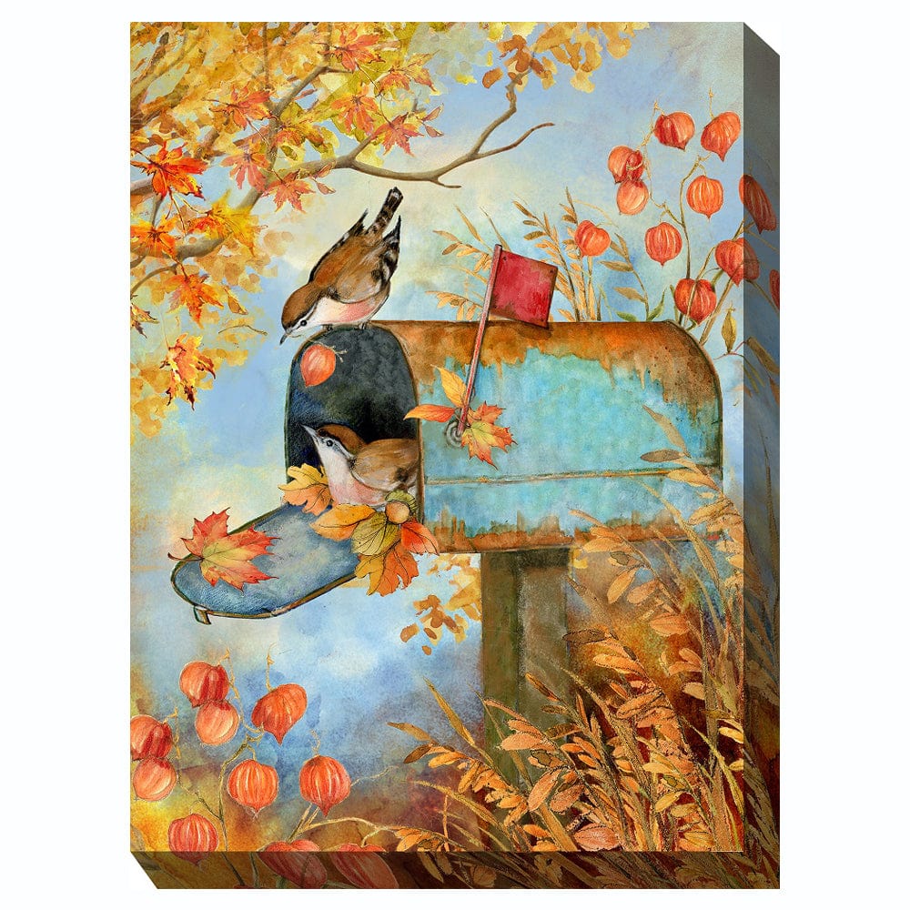 Rural Route Mail Outdoor Canvas Art