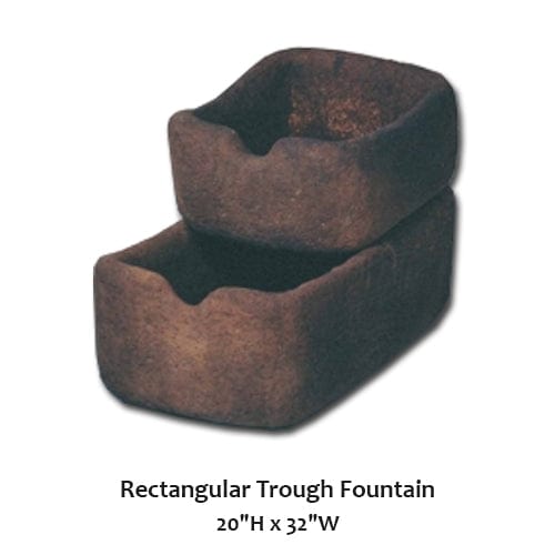 Rectangular Trough Fountain