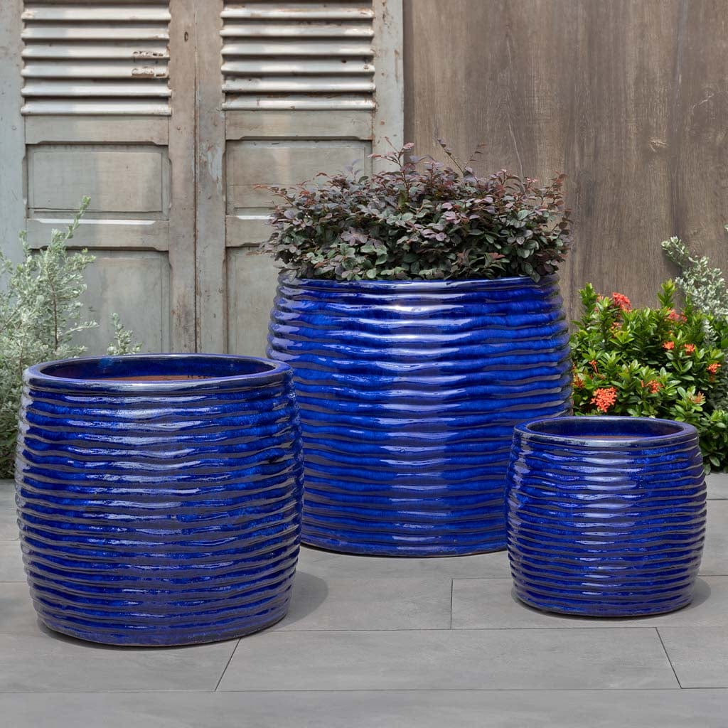 Montauk Planter Tall  Nested Set of 3 | Glazed Collection