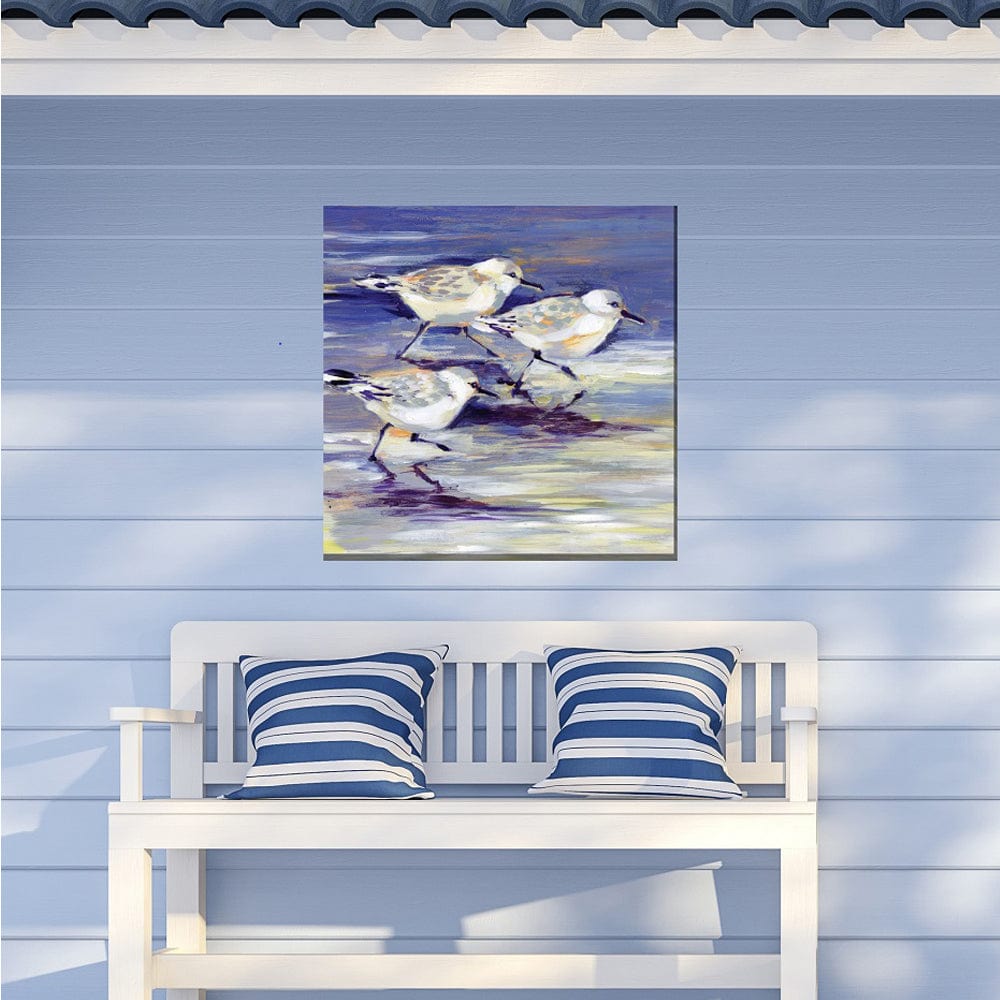 Sandpipers Outdoor Canvas Art