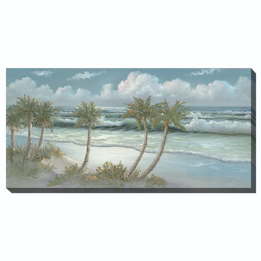 Swaying Palms Canvas Wall Art