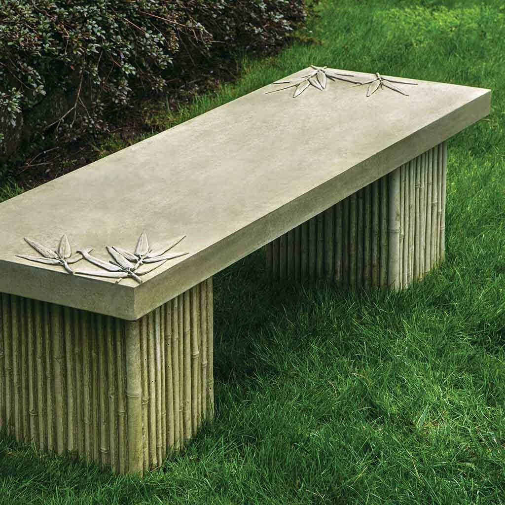 Sagano Outdoor Stone Bench