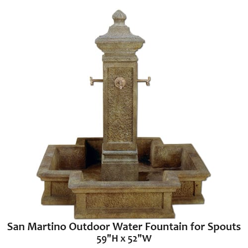 Giannini Garden San Martino Water Fountain - Thumbnail 5