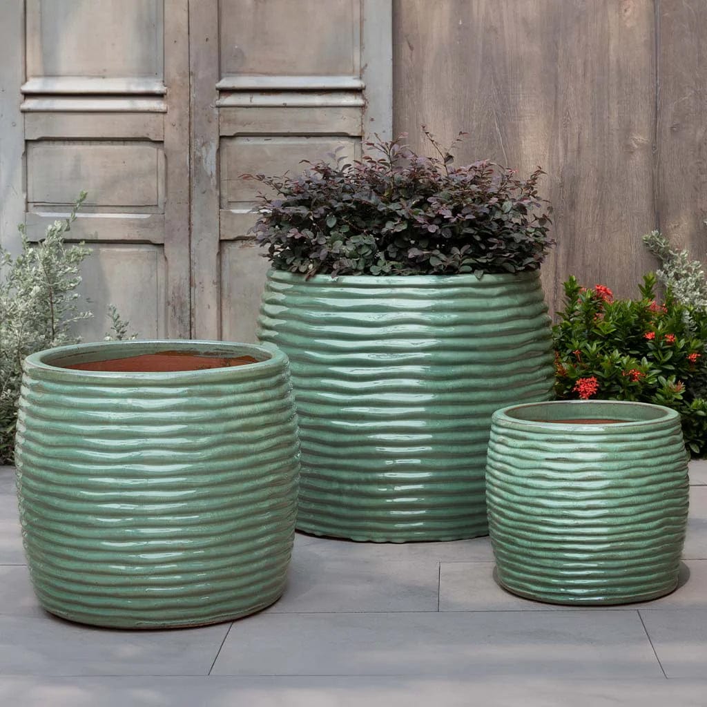 Montauk Planter Tall  Nested Set of 3 | Glazed Collection
