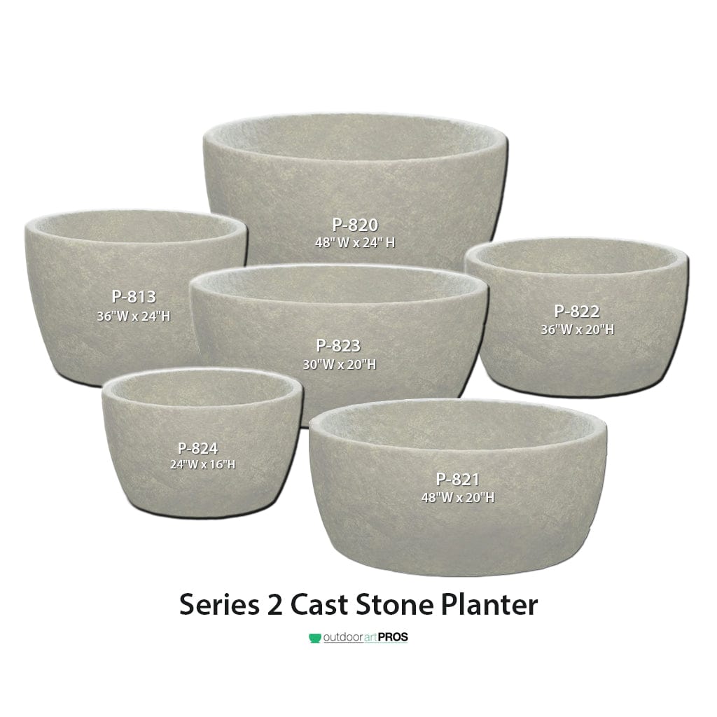 Series 2 Cast Stone Planter