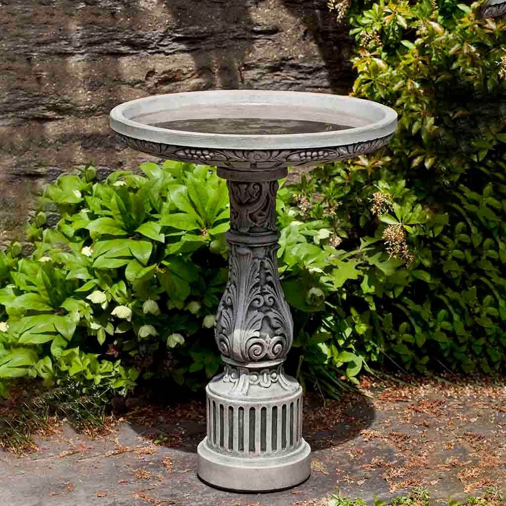 Smithsonian Cottage Garden Birdbath - Thumbnail 5
