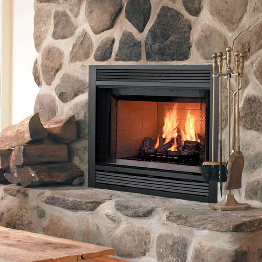 Sovereign 36" Heat Circulating Wood Burning Fireplace - Outdoor Art Pros
