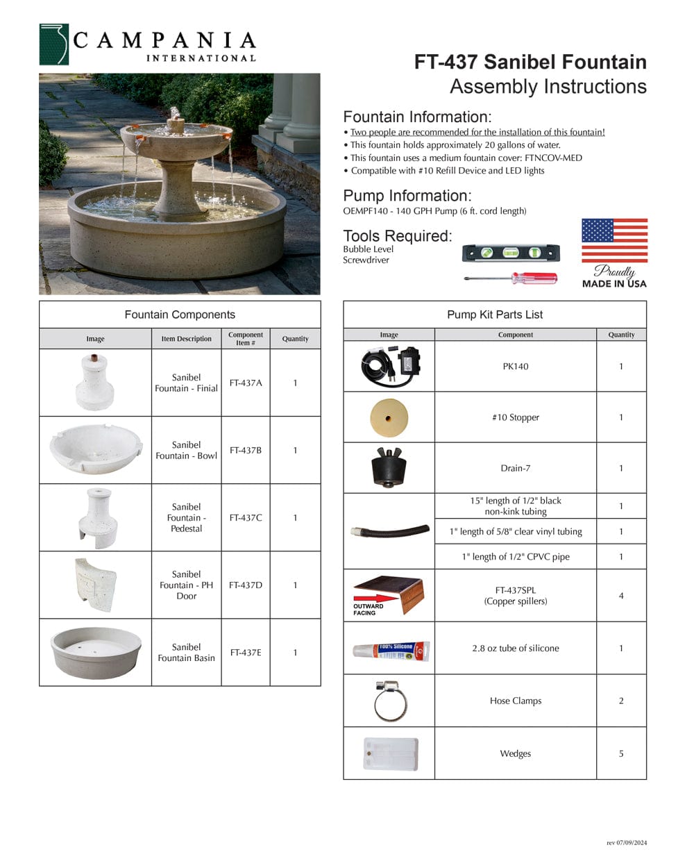 Sanibel Fountain