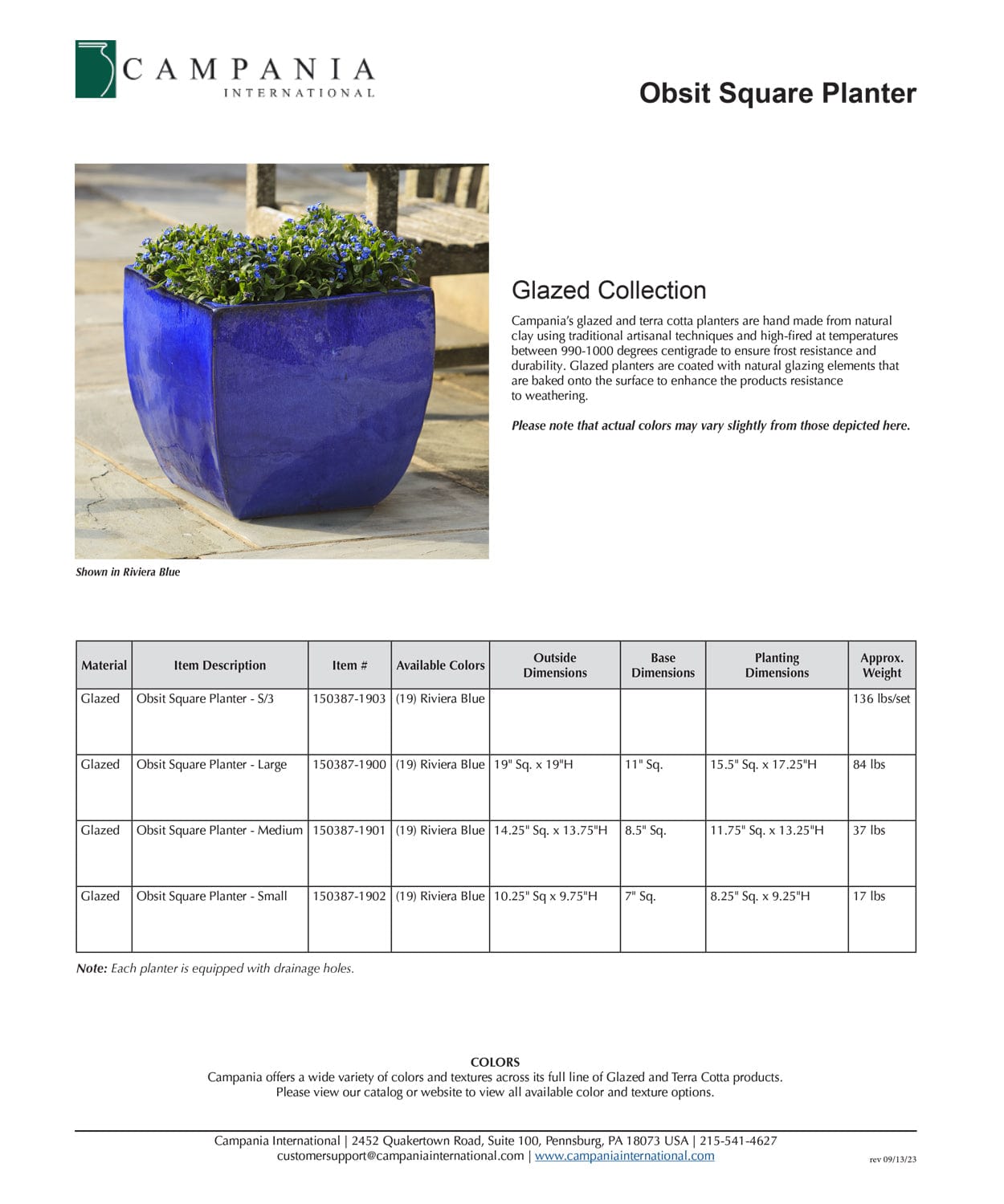 Obsit Square Planter