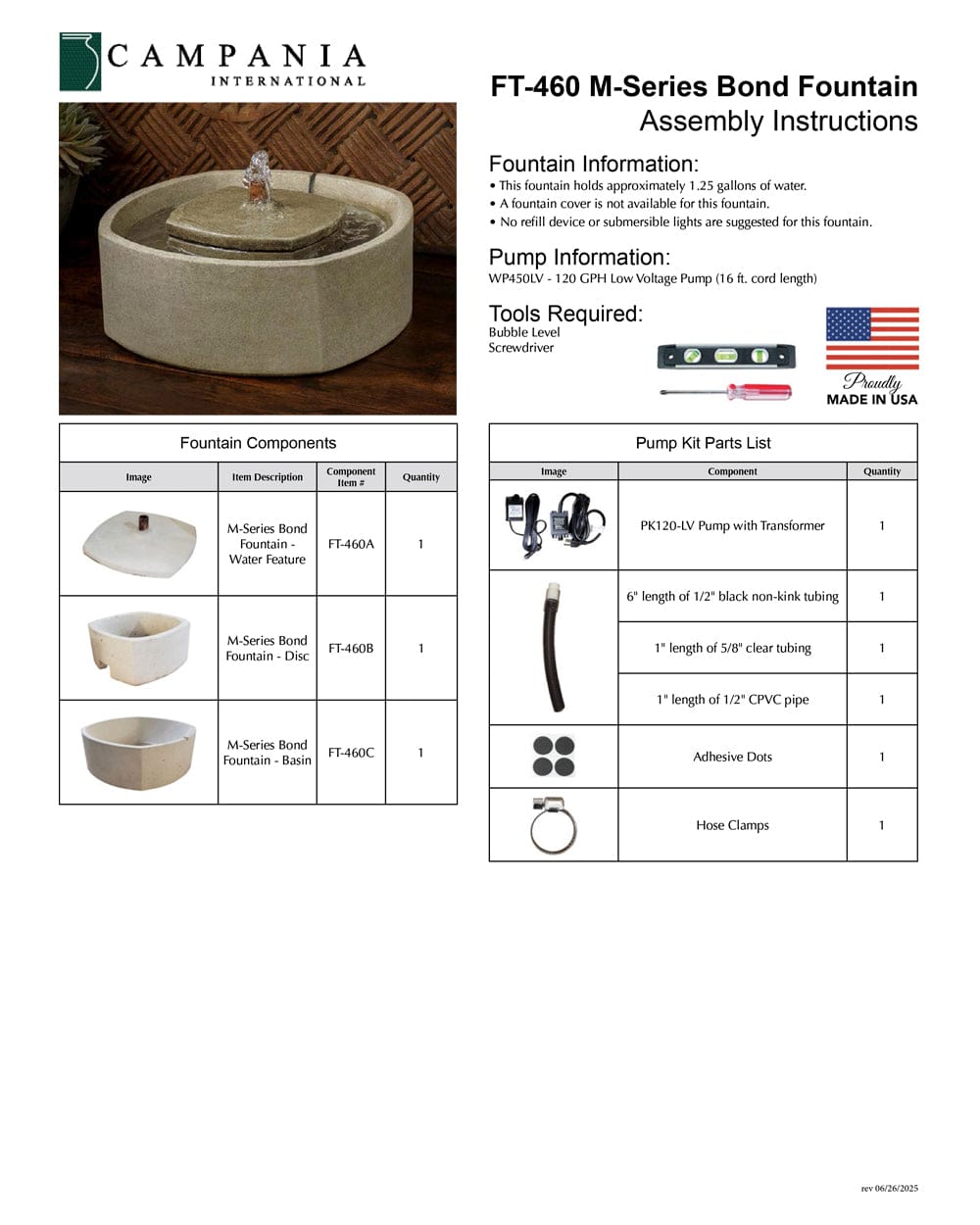 M-Series Bond Fountain