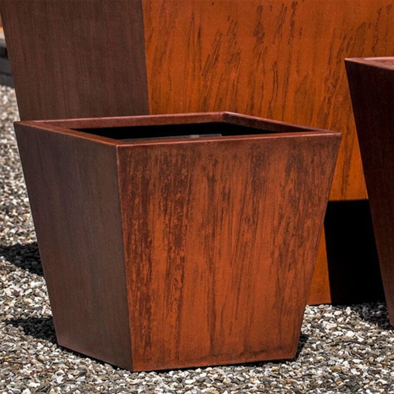 Steel Tapered Planter Set of 3 | Lightweight Steel Collection