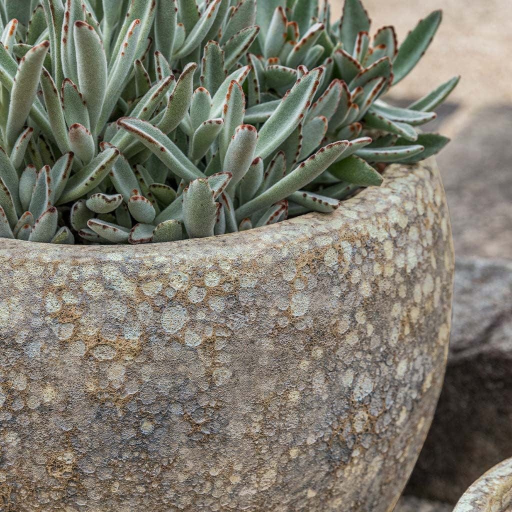 Symi Planter Set of 3 Glazed Garden Pots