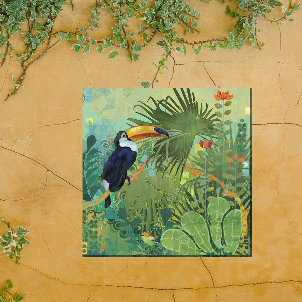 Toucan in Paradise  Canvas Wall Art