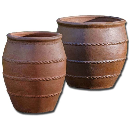 Tai Glazed Terra Cotta Planter - Set of 2