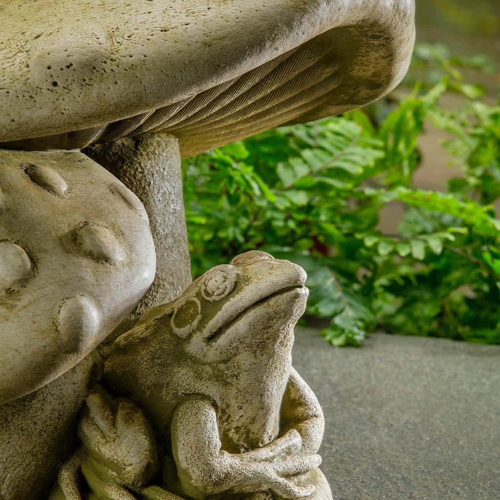 Campania International Tucker Toadstool Garden Statue - Thumbnail 4