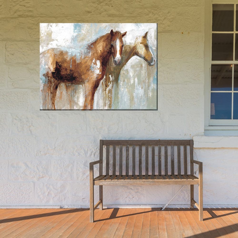 Unbridled Outdoor Canvas Art