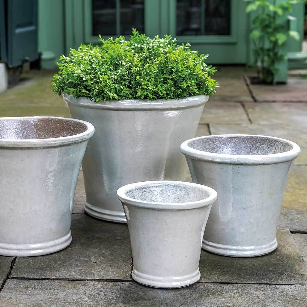 Valette Glazed Terra Cotta Planter Nested Set of 4