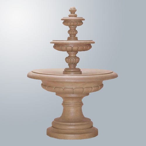Via Roma Three Tier Outdoor Water Fountain