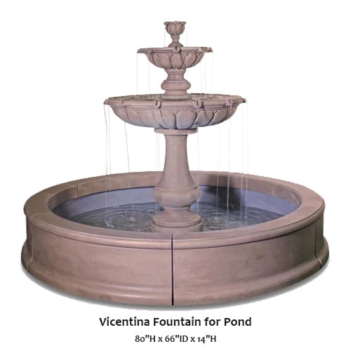 Vicentina Fountain for Pond - Thumbnail 2