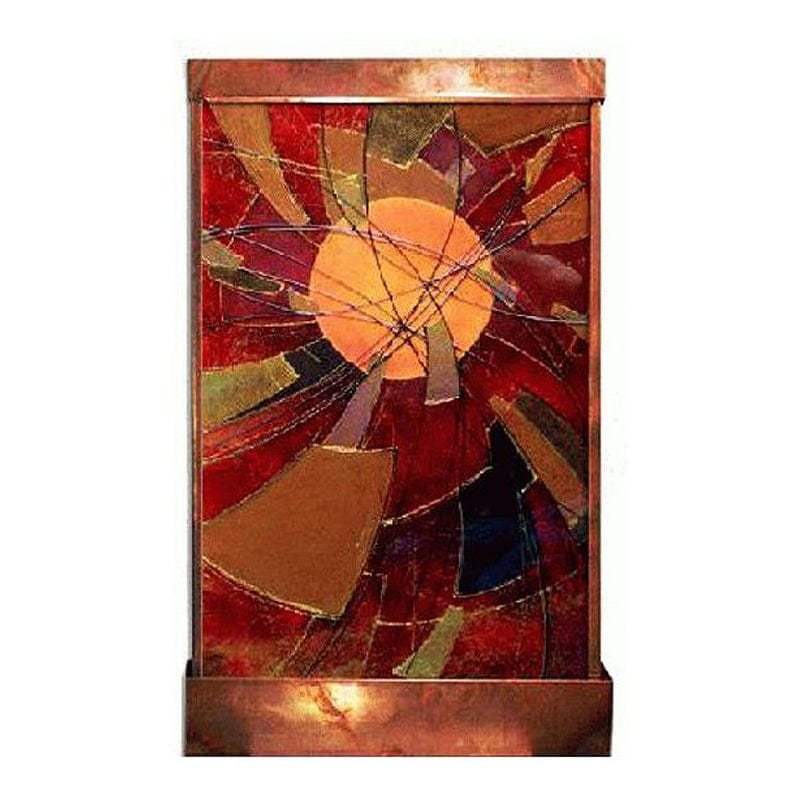 Spirals of the Sun Wall Fountain