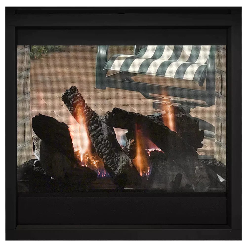 Twilight 36" Indoor/Outdoor See-Through Gas Fireplace with IntelliFire (NG) - Outdoor Art Pros
