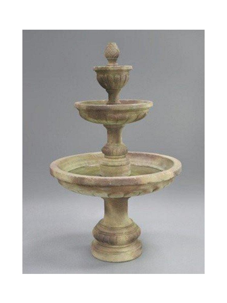 Mediterranean Tiereed Outdoor Water Fountain - Outdoor Art Pros