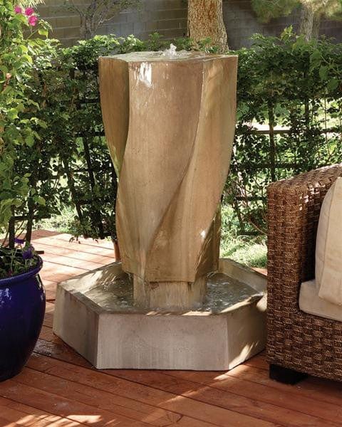 Vortex Outdoor Water Fountain - Outdoor Art Pros