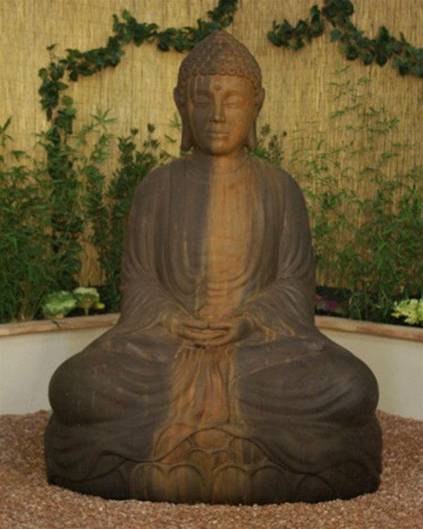 Big Buddha Garden Statue - Statuary- Outdoor Art Pros