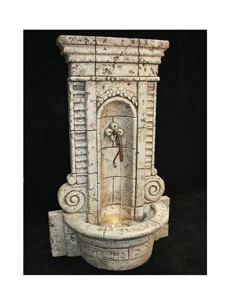 Champagne Wall Garden Water Fountain - Outdoor Art Pros