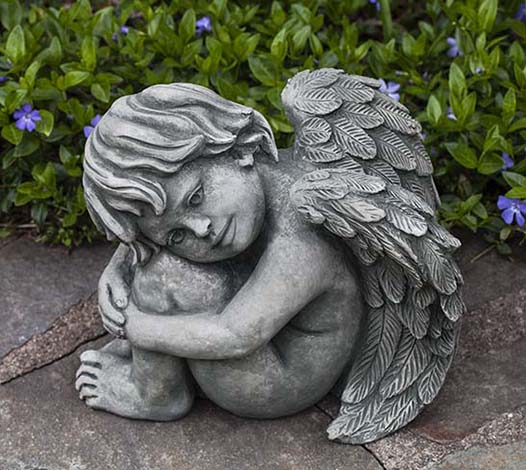 Evangeline Cast Stone Statue - Outdoor Art Pros