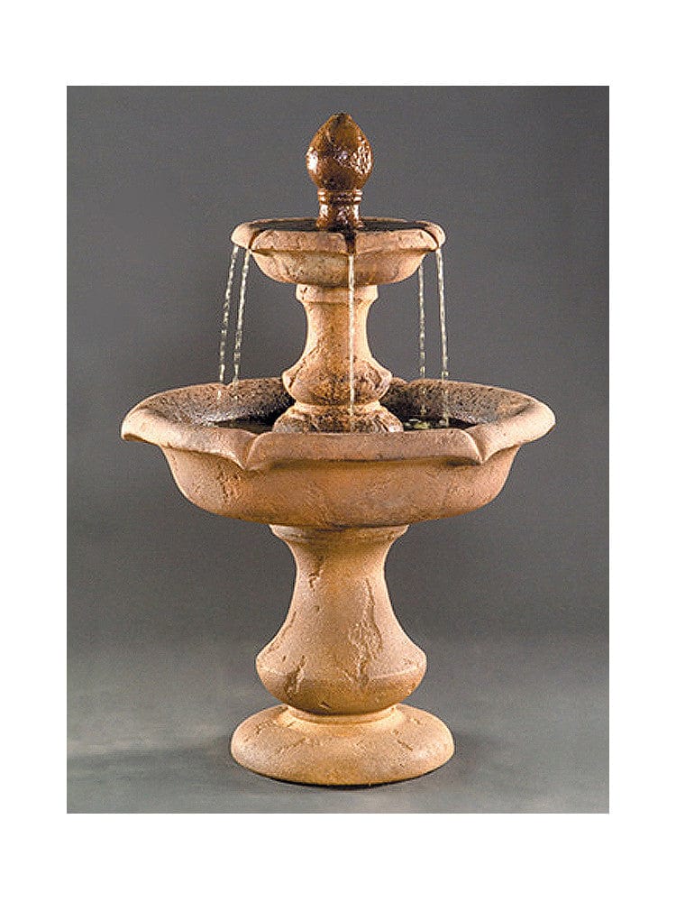 Verona Two Tier Garden Fountain - Short  - Outdoor Art Pros