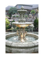 Cavalli Outdoor Fountain with Fiore Pond - Outdoor Art Pros