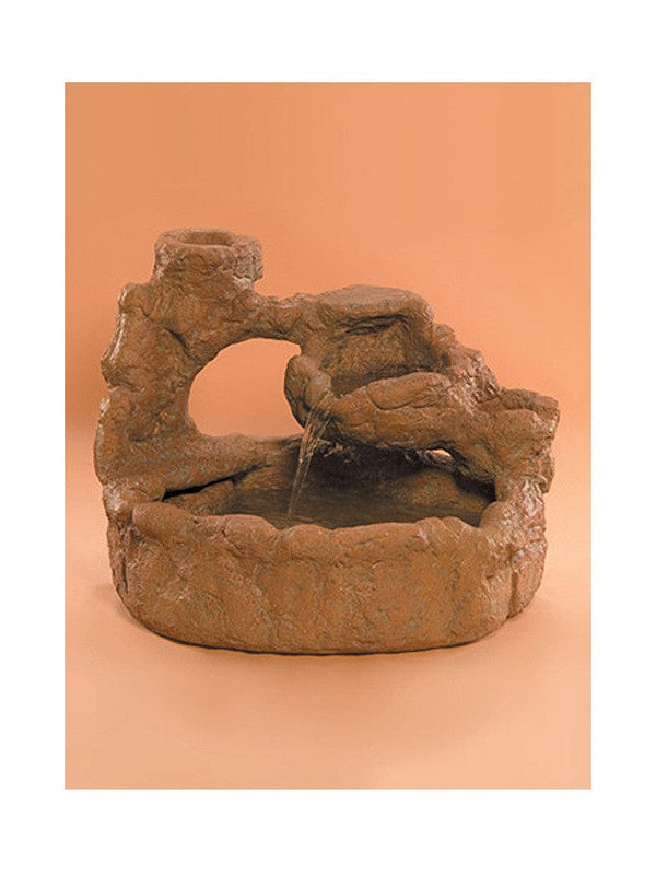 Yosemite Cast Stone Outdoor Fountain - Small - Outdoor Art Pros