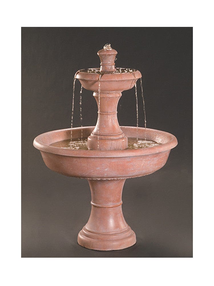 Shasta Two Tier Garden Fountain - Outdoor Art Pros