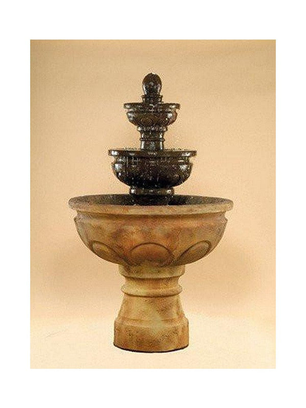 Baroque Outdoor Water Fountain - Outdoor Art Pros