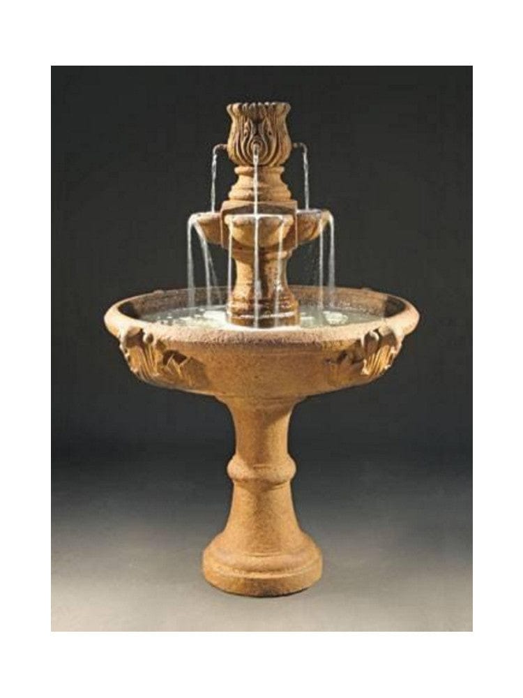 Assisi Tiered Garden Water Fountain - Outdoor Art Pros