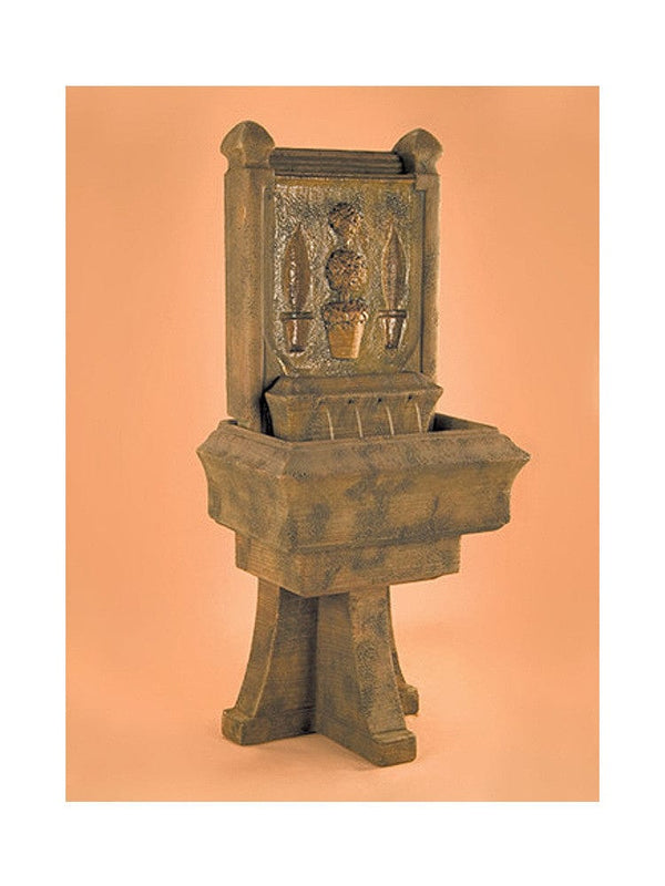 Topiary Wall Outdoor Fountain - Outdoor Art Pros
