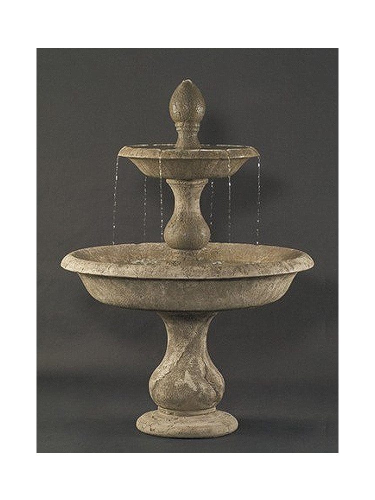 Old Toscano Tiered Garden Fountain - Outdoor Art Pros