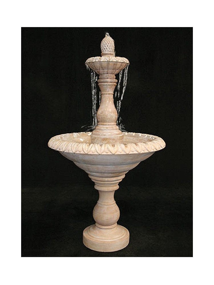 Four Seasons Tiered Garden Fountain - Small - Outdoor Art Pros