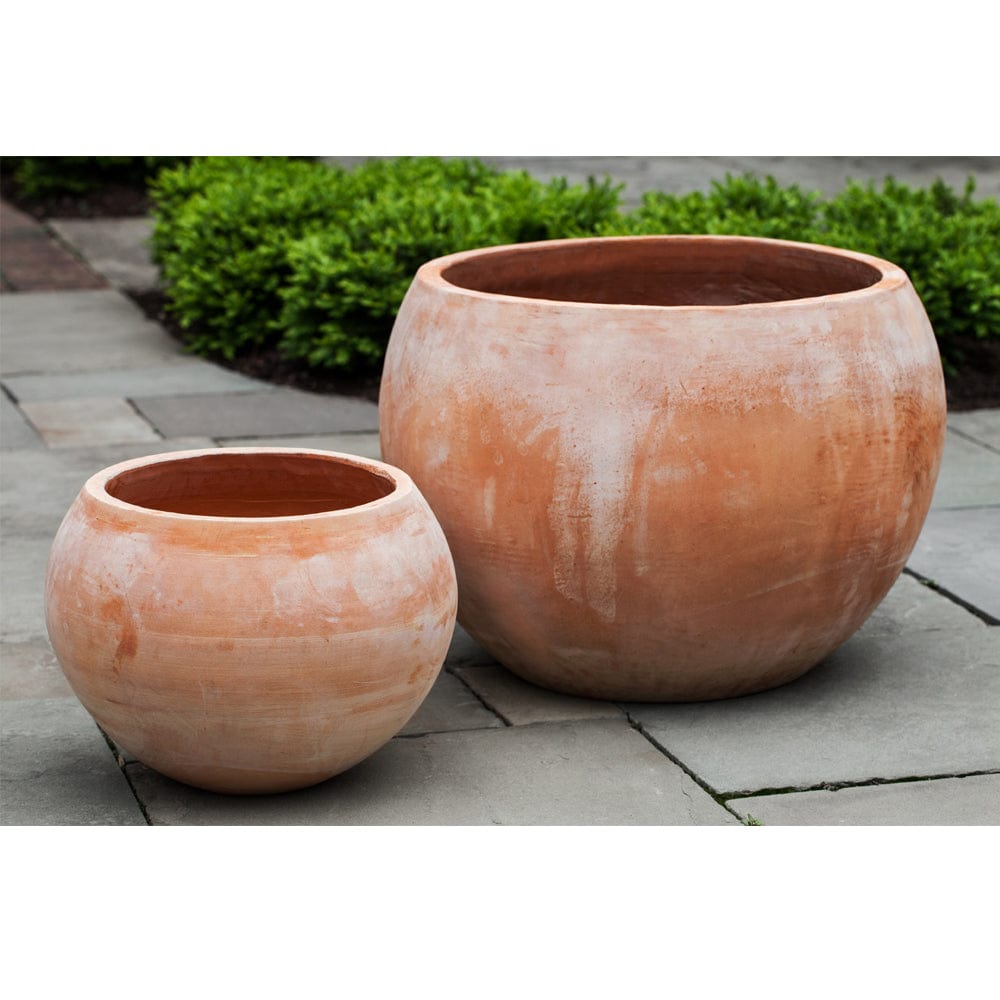 Paseo Bowl - Set of 2 in Terra Cotta - Outdoor Art Pros