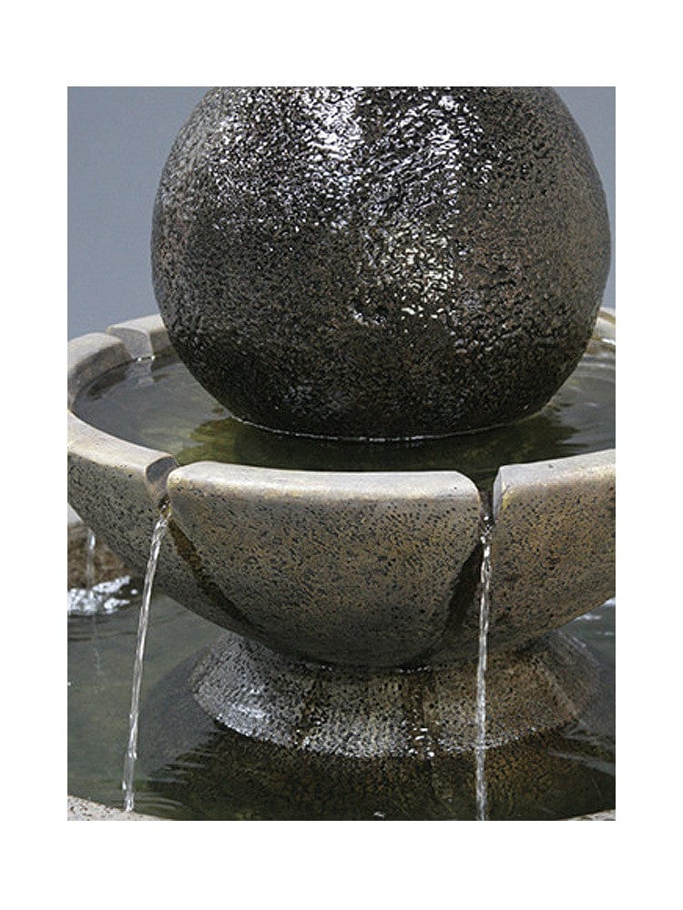 Zen Tiered Garden Fountain - Short - Outdoor Art Pros